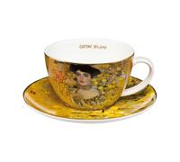 Gustav Klimt Goebel 66-532-02-1 Artis Orbis Adele Bloch-Bauer - Taza de té (6,5 cm de altura, 0,25 L), diseño de Adele Bloch-Bauer