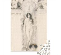 Gustav Klimt Imposible Puzzle Grabado, Rompecabezas Arte para Adultos Y Adolescente, Obra De Arte De Puzzles Juego De, Rompecabezas Museo De Madera 1000 Piezas