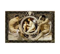 Gustav Klimt - Kit de pintura por números para adultos, diseño de Idylle, 1884, lienzo, regalos, manualidades para decoración del hogar