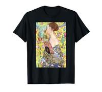 Gustav Klimt Lady with a Fan Camiseta