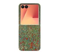 Gustav Klimt Poppy Field Caso Del Tirón Funda Carcasa Case para Samsung Galaxy Z Flip 7