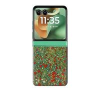 Gustav Klimt Poppy Field Funda Carcasa Case para Motorola Razr 60, Razr 2025