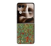 Gustav Klimt Poppy Field Funda Carcasa Case para Motorola Razr 60 Ultra, Razr Ultra 2025
