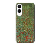 Gustav Klimt Poppy Field Funda Carcasa Case para Samsung Galaxy S25 Edge