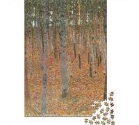 Gustav Klimt Puzzles para Adultos, Rompecabezas Arte De Madera De 1000 Piezas, Rompecabezas Museo De Madera, Obra De Arte De Juego De, Cuadros Famosos del Mundo Decoración del Hogar