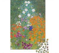 Gustav Klimt Puzzles para Adultos, Rompecabezas Museo De Madera De 1000 Piezas, Rompecabezas Arte De Madera, Obra De Arte De Juego De, Pinturaarte Decoración del Hogar