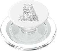 Gustav Klimt The Kiss (Lovers) 1930, Dibujo de Obras de Arte PopSockets PopGrip para MagSafe