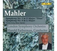 Gustav Mahler Mahler: Symphonies 1 & 4 (CD) Album (Importación USA)