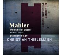 Gustav Mahler Mahler: Wunderhorn-Lieder/Symphony No. 10 (CD) (Importación USA)