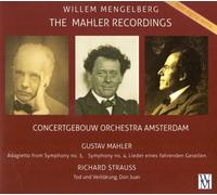 Gustav Mahler Willem Mengelberg: The Mahler Recordings (CD) (Importación USA)