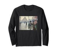 Gustave Caillebotte Paris Street; Rainy Day Manga Larga