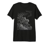 Gustave Dore Death on The Pale Horse Camiseta Premium