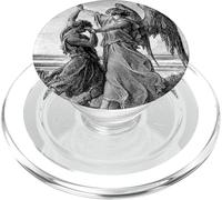 Gustave Dore Jacob luchando con el ángel 1855 PopSockets PopGrip para MagSafe