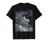 Gustave Dore La visión de la Muerte Print Camiseta gráfica económica