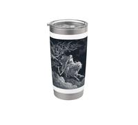 Gustave Dore La visión de la muerte Print Vaso térmico de acero inoxidable de doble pared