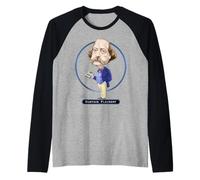 Gustave Flaubert, novelista francés Camiseta Manga Raglan