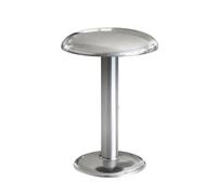 Gustave Lámpara de Mesa Portátil Plata Pulida 3000K