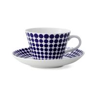 Gustavsbergs Porslinsfabrik Juego de café Adam taza de té + platillo