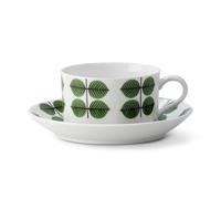 Gustavsbergs Porslinsfabrik Juego de café Berså taza de café + platillo