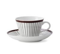 Gustavsbergs Porslinsfabrik Juego de café Ribb taza de té + platillo