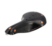Gusti Cuero Bernhard H. - Sillín de Piel para Bicicleta Silla de Montar Color Negro