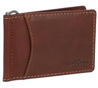 Gusti Funda para tarjetas de visita de piel - Aik Tarjetero Funda para tarjetas Monedero Monedero Monedero Tarjeta ECKarten-Funda Marrón, marrón, Clásico
