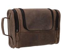 Gusti Leder Studio Chester Neceser de Cuero Bolsa de Viaje Impermeable Bolso para Cosméticos Maquillaje Make Up Utensilios Accesorios 2H30-20-4wp