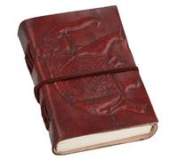 Gusti Libro Cuadernillo Diario Mary-Ann cuadernillo de esbozos Álbum de poesía DIN B7 marrón