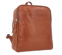 Gusti Mochila de Piel - Kelly Mochila cuero pequeña vintage urbana cuero mujer marrón cuero