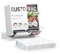 GustoVac Bolsa De Vacío 100 Piezas 16x25 Cm Bolsa Sous Vide