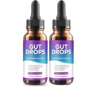 Gut Drops,Natural Probiotics for Gut Health Drops, Gut Drops Official Ultra Gut Support with Pumpkin Seeds,Gutdrops for Overall Body Health (2 pcs)
