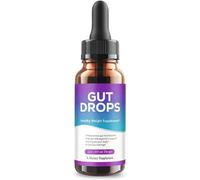 Gut Drops,Natural Probiotics for Gut Health Drops, Gut Drops Official Ultra Gut Support with Pumpkin Seeds,Gutdrops for Overall Body Health (1 pcs)