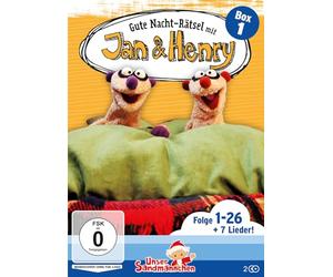 Gute Nacht-Rätsel mit Jan & Henry (Abendgrüße aus Unser Sandmännchen) [Alemania] [DVD]