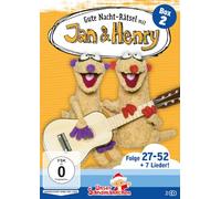 Gute Nacht-Rätsel mit Jan & Henry - Folge 27-52 (Abendgrüße aus "Unser Sandmännchen") [Alemania] [DVD]