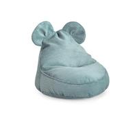 Gutekissen Lincoln Montessori - Puf infantil con orejas (turquesa, 68/59/55 con orejas)