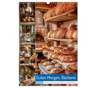 Guten Morgen, Bäckerei (Wandkalender 2026 DIN A3 hoch), CALVENDO Monatskalender: Bevor die Stadt erwacht, glühen in der Backstube schon die Öfen. Mit ... duftendes Brot und süße Träume aus Teig.