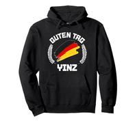 Guten Tag Yinz Biergarten Germany Flag German Beer Festival Sudadera con Capucha
