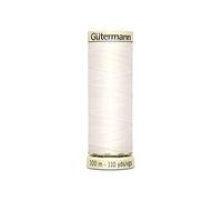 Gutermann 2t100/111 | 111-marfil 100% de coser todo el hilo de coser 100 m