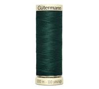 Gutermann 2t100/18 | 18 de bosque oscuro 100% de coser todo el hilo de coser | 100 m