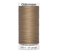 Gutermann Sew All Hilo de poliéster, 250 m, cáñamo (0139),