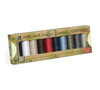 Gütermann Set hilo Coselotodo rPET, 10 bobinas x100m, 100% poliéster reciclado, mano y máquina