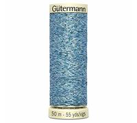 Gutermann efecto metálico hilo 50 M