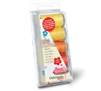 Gutermann Embroidery 30 - Lote de carretes de Hilo para máquina de Coser (100% algodón)