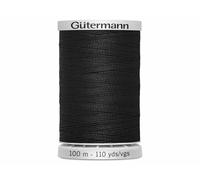 Gutermann Extra Fuerte Hilo de Poliéster 100m a Mano Y Máquina - 000 Negro