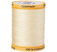 Gütermann - Hilo de algodón (801 m), Color Vainilla