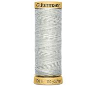 Gutermann Hilo de algodón Natural 110 Yards-Light Gris