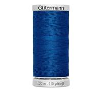 Gutermann M782 - Hilo de coser de poliéster extrafuerte, 100 m, para todas las costuras más exigidas, color azul