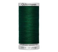 Gutermann M782 Hilo de coser de poliéster extrafuerte, 100 m, para todas las costuras más exigidas, color verde oscuro