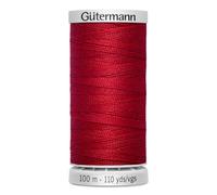 Gutermann M782 Hilo de coser de poliéster extrafuerte, 100 m, para todas las costuras más exigidas, color rojo oscuro