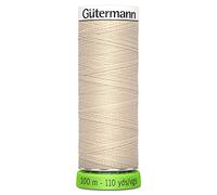 Gutermann Recycled Thread Poly 100m Bone